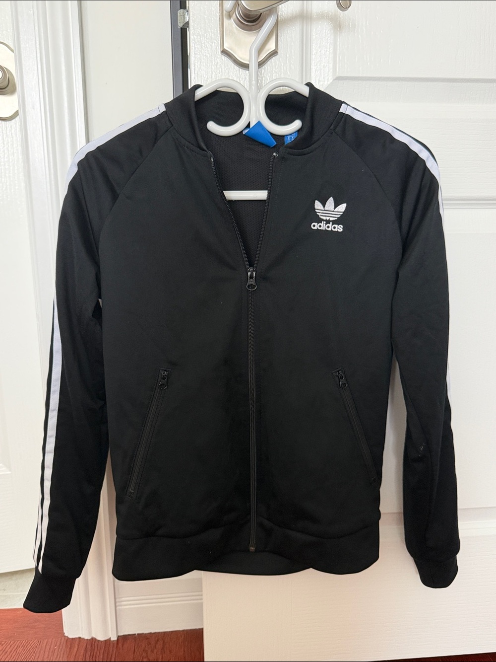 Adidas Black Zip-Up